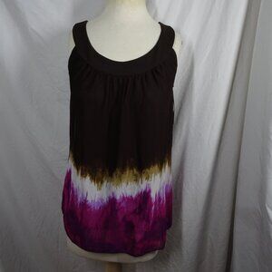 AB Studio Women Colorful Top Size M